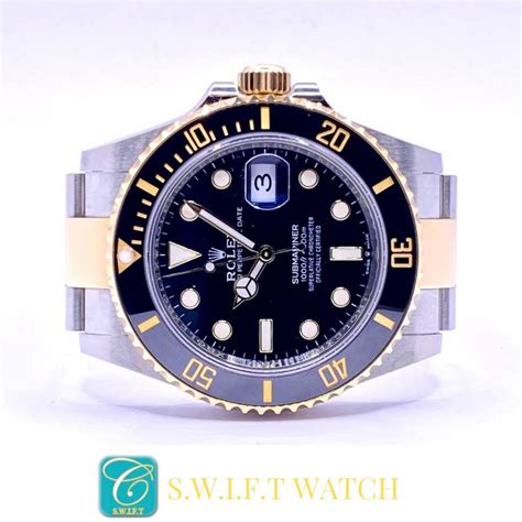 rolex submariner half gold|rolex submariner all gold price.